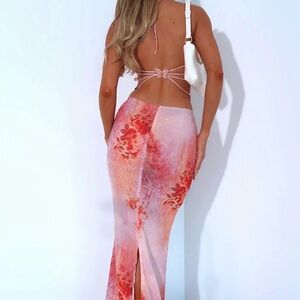 White fox set worn once